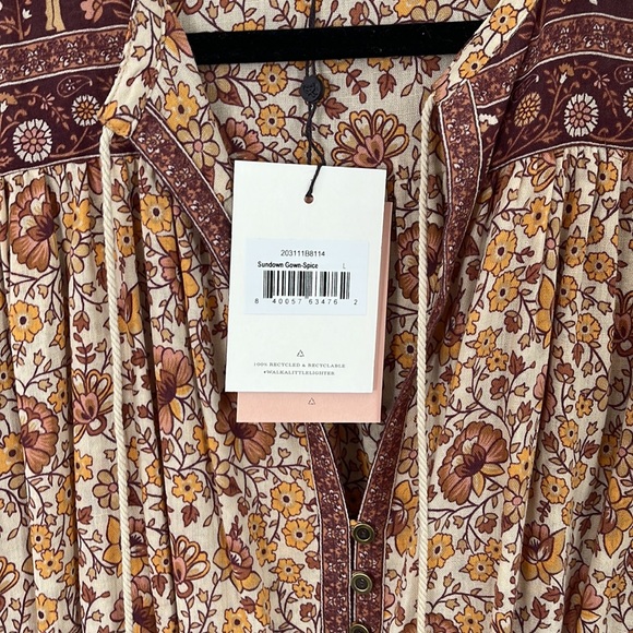 NWT Spell Sundown Gown in Spice - Picture 4 of 5